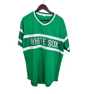 Chicago White Sox Jersey XL Green‎ St Patricks Day Miller Lite MLB